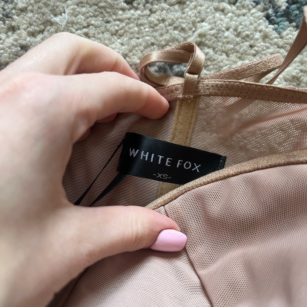 White Fox Bustier - Picture 4 of 10